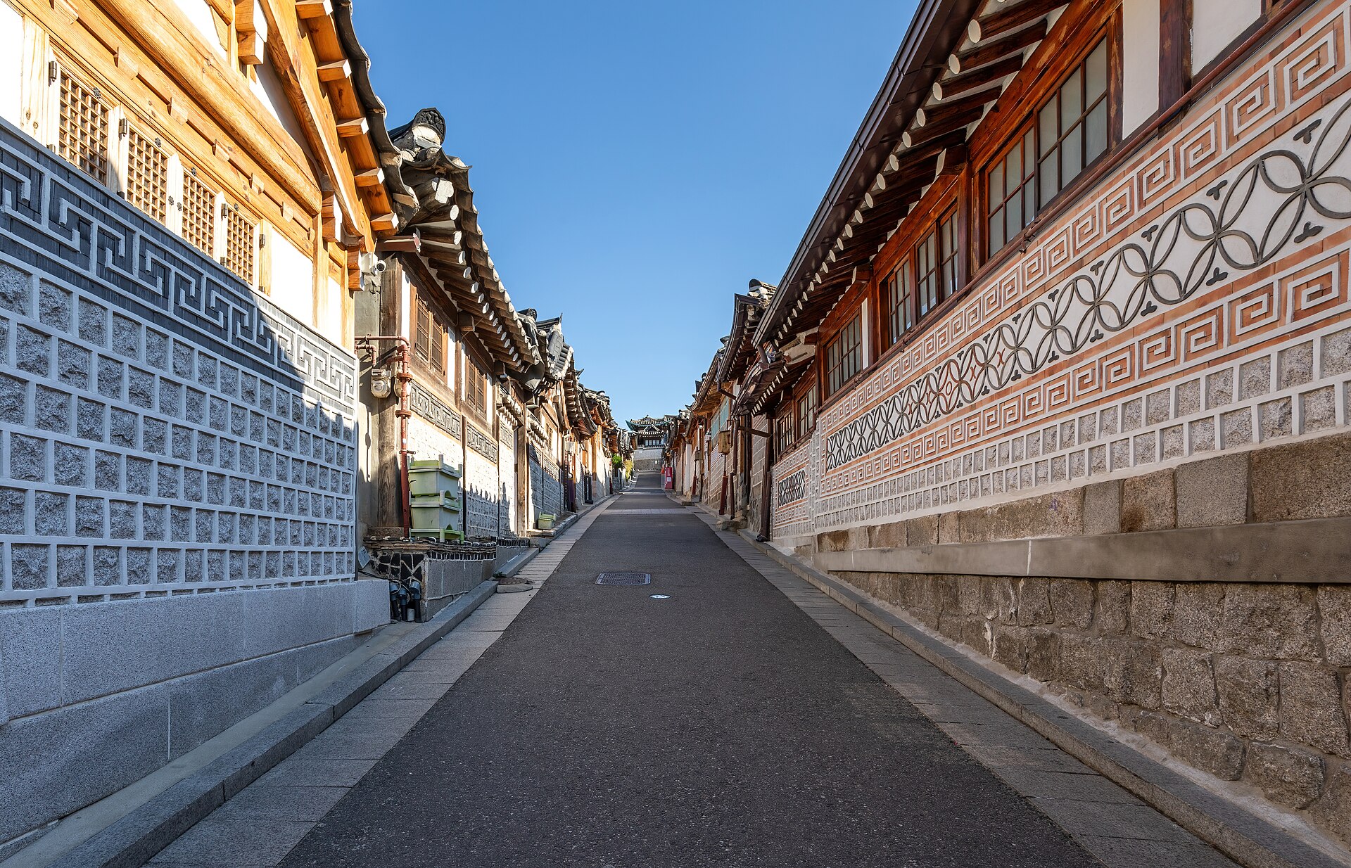 北村韓屋村的傳統韓屋街道