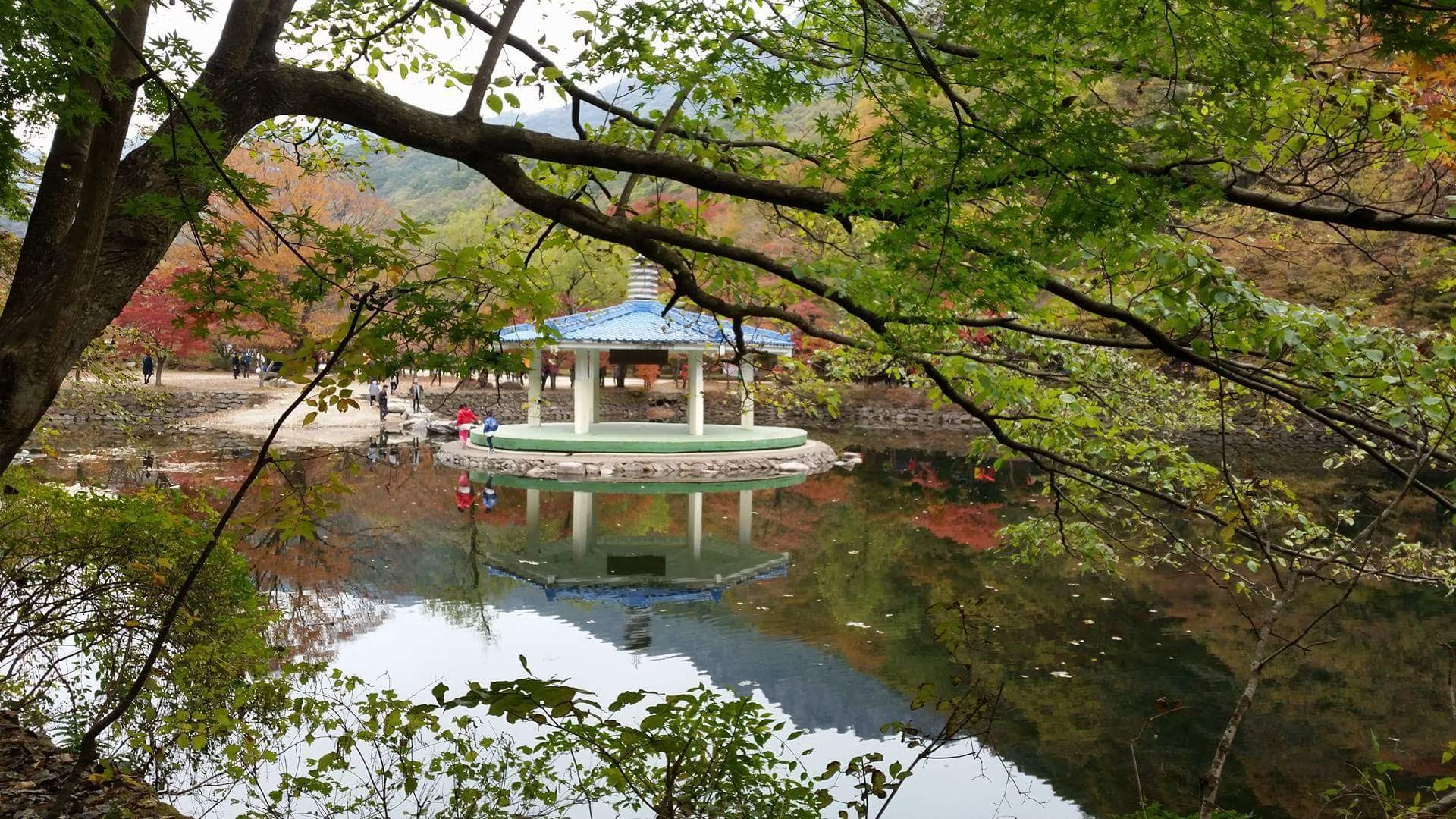 內藏山的楓紅