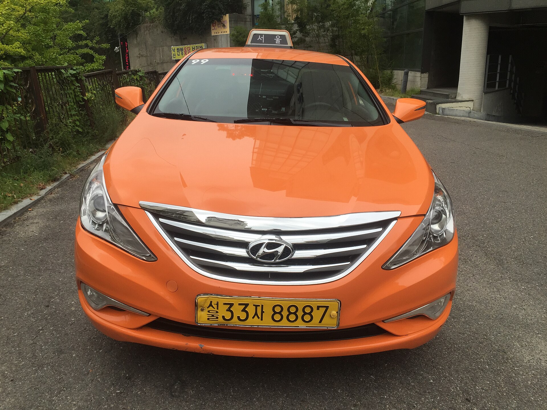 首爾的計程車