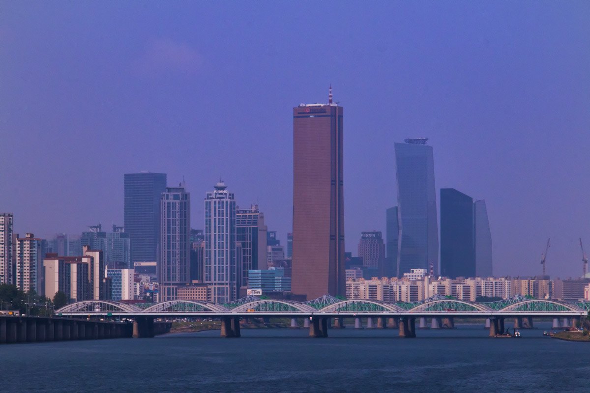 汝矣島與63大廈遠景