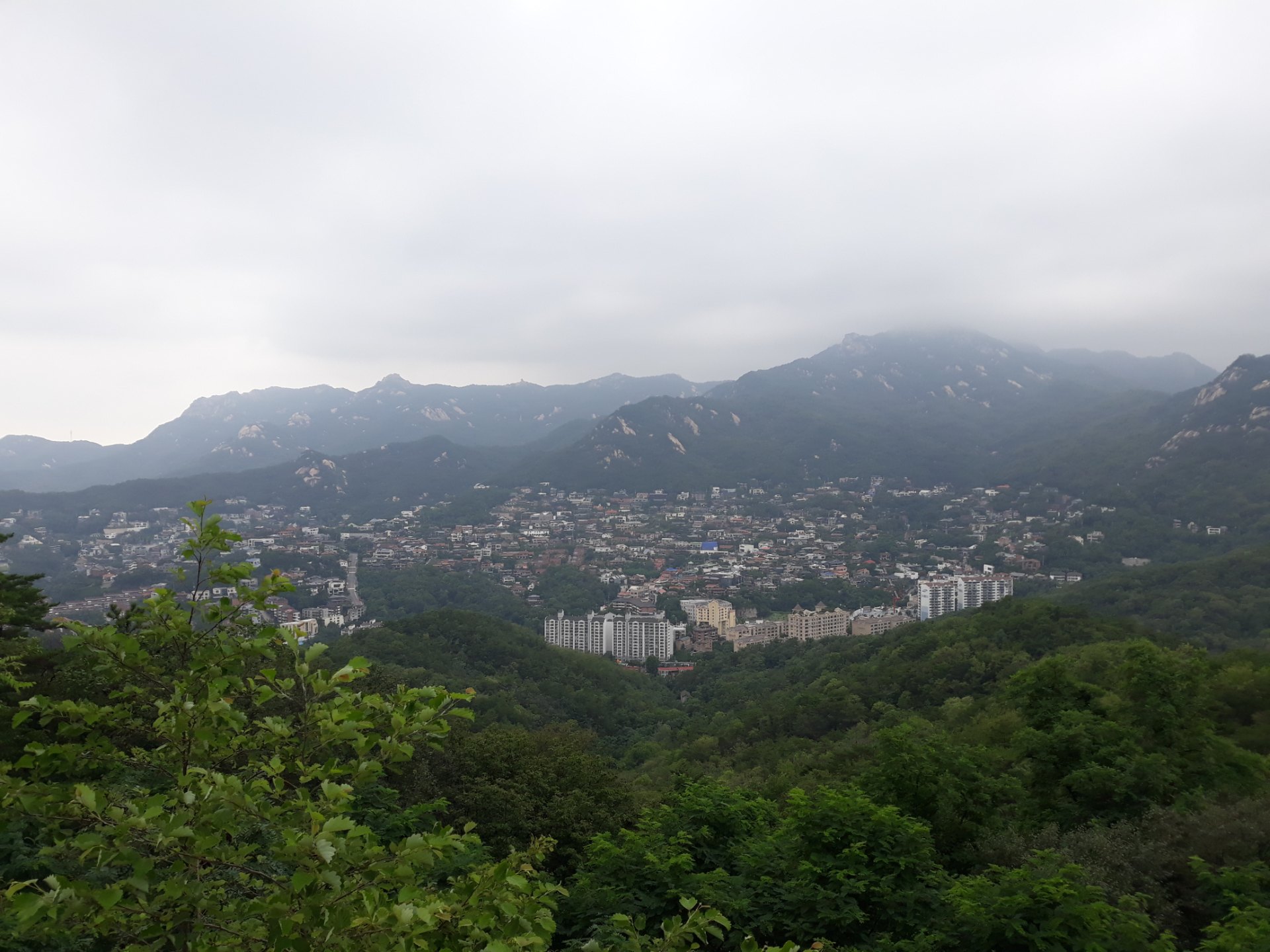 從北岳Skyway看城北的景色