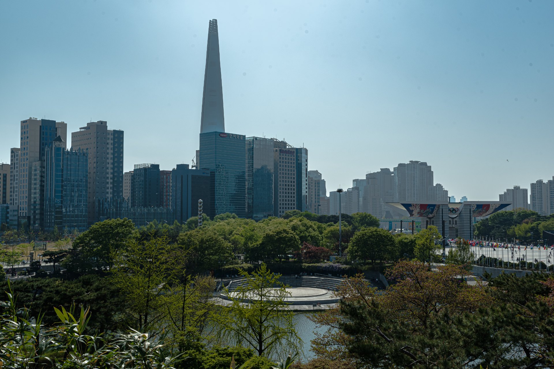 4月的奧林匹克公園