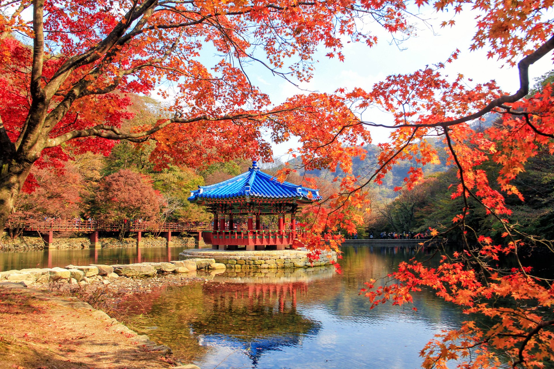 10月の韓国は朝晩と日中の寒暖差が大きくなります。写真: Wikimedia Commons